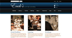 Desktop Screenshot of enckscatering.com